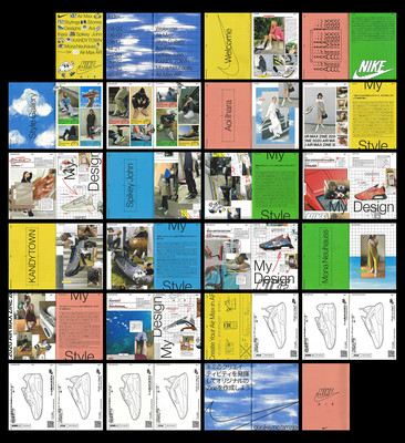 圖文如歌 日本耐克Air Max畫冊設計的美學觀察